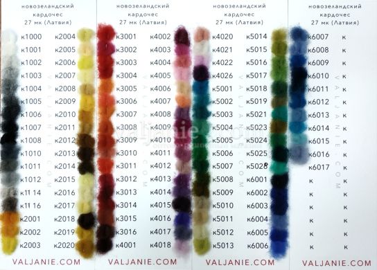 Палітра кардочеса, 1 набор