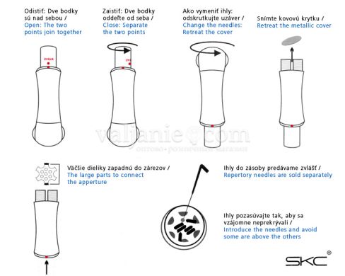 Holder for 7 needle, 1 набор